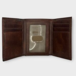 Goodfellow & Co. Men's Brown Leather Trifold Wallet
